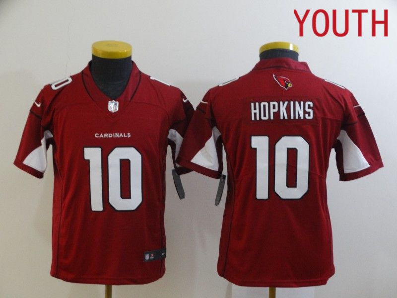 Youth Arizona Cardinals #10 Hopkins red Nike Limited Vapor Untouchable NFL Jerseys